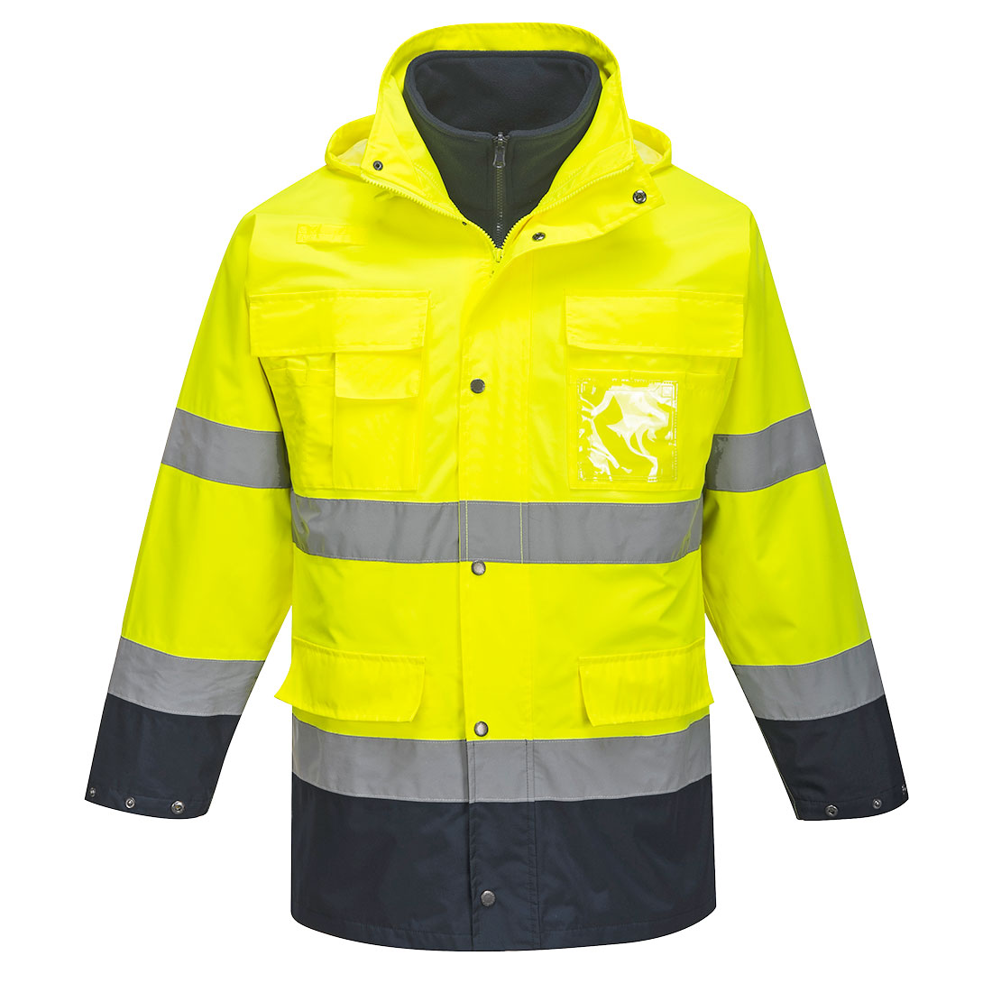 Kurtka Ostrzegawcza 3 w 1 Lite — Yellow/Navy - obrazek 5