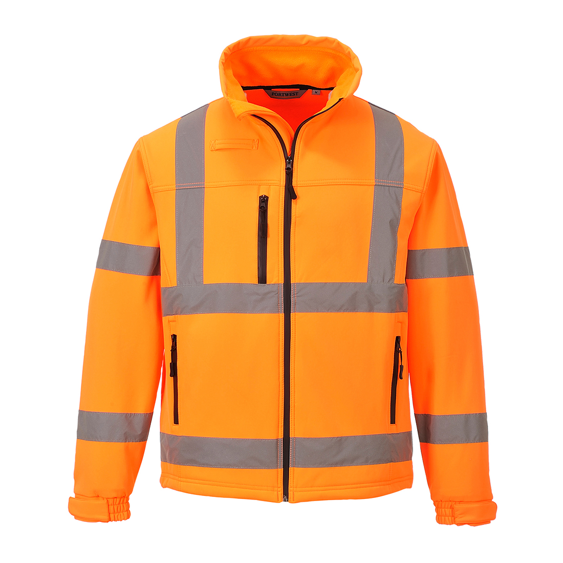 Softshell ostrzegawczy Classic (3 warstwy) — Pomarańczowy