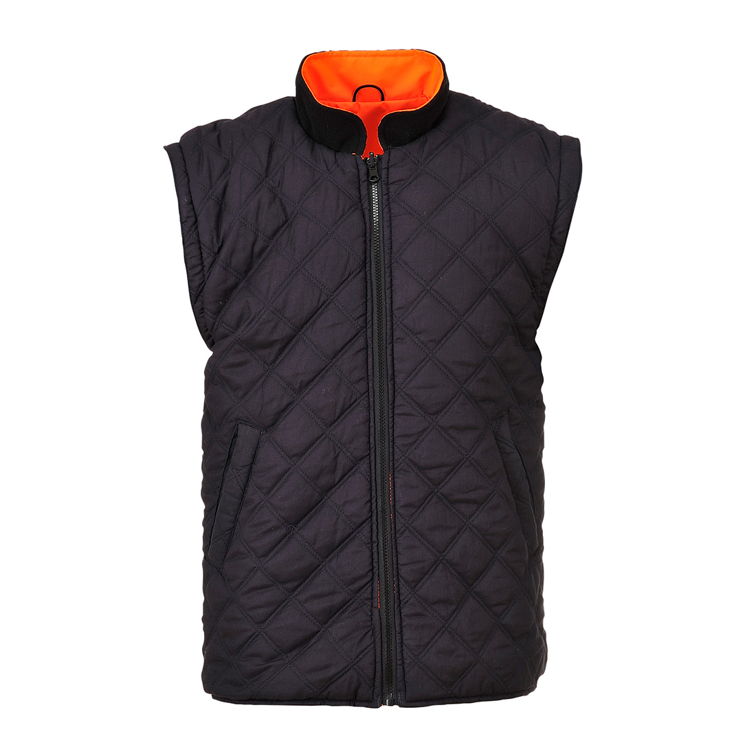 Kontrastowa kurtka ostrzegawcza 7 w 1 Traffic — Orange/Navy - obrazek 4