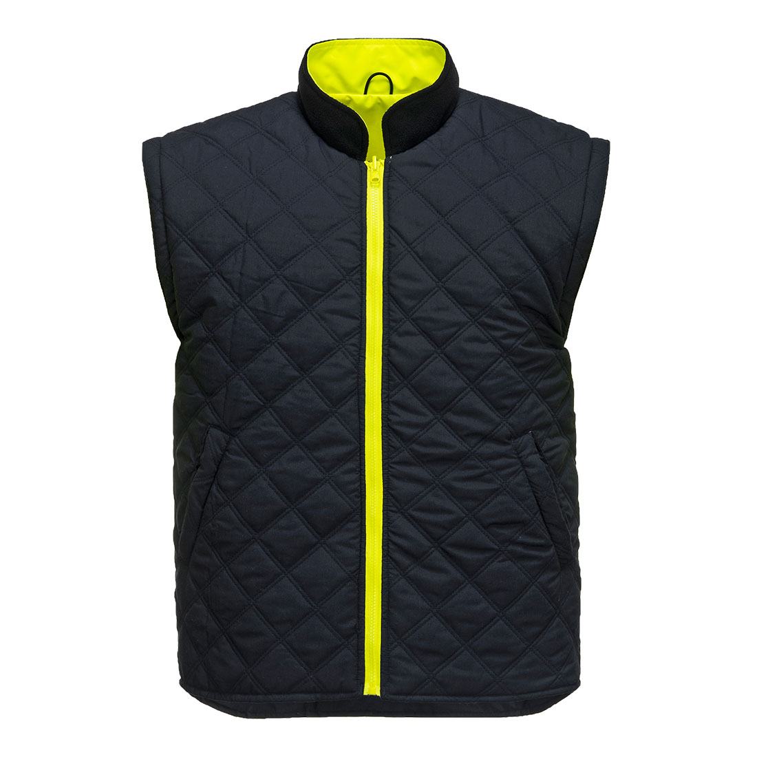 Kontrastowa kurtka ostrzegawcza 7 w 1 Traffic — Yellow/Navy - obrazek 5