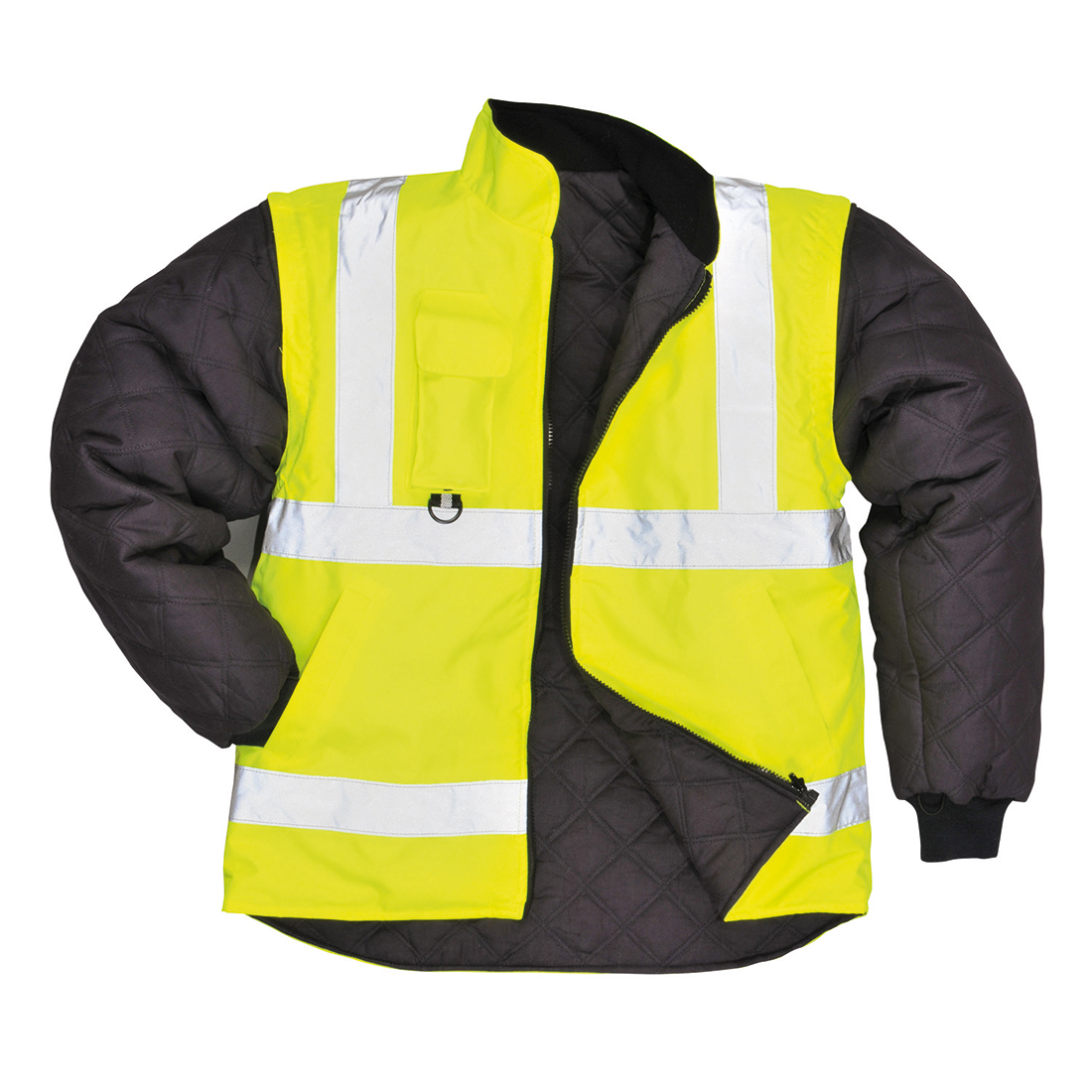 Kurtka ostrzegawcza 7 w 1 Traffic — Yellow - obrazek 3