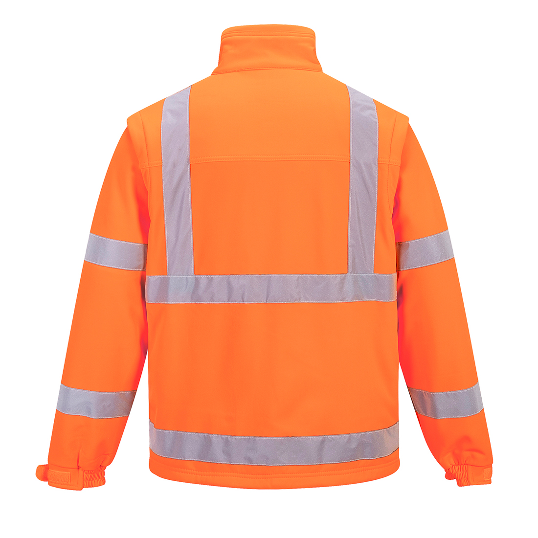 Softshell ostrzegawczy (3 warstwy) — Orange - obrazek 2