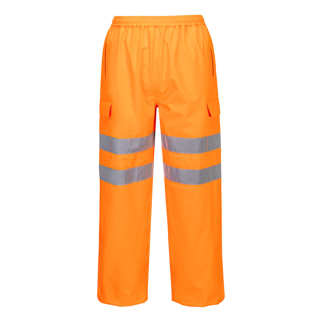 Ostrzegawcze spodnie wodoodporne Extreme Rain (3L) — Pomarańczowy