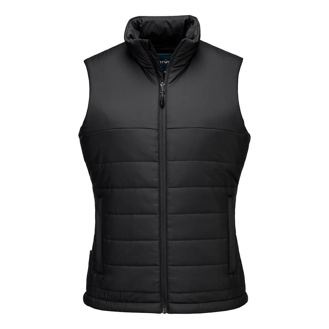 Professional Women's Insulated Baffle Gilet — Czarny