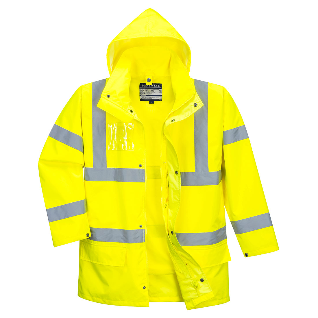 Kurtka ostrzegawcza 5 w 1 Essential — Yellow