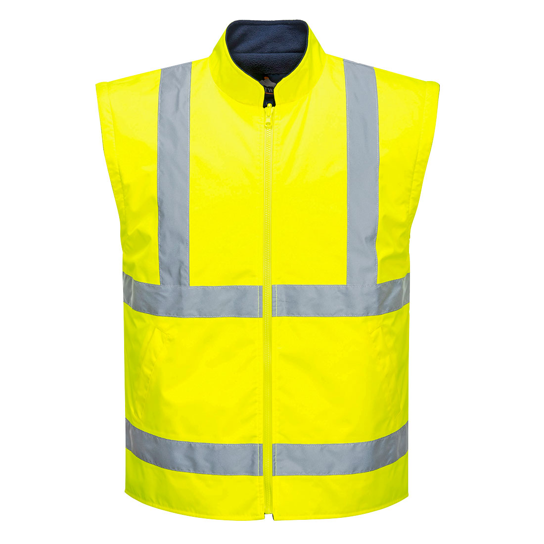Kurtka ostrzegawcza 5 w 1 Essential — Yellow - obrazek 5