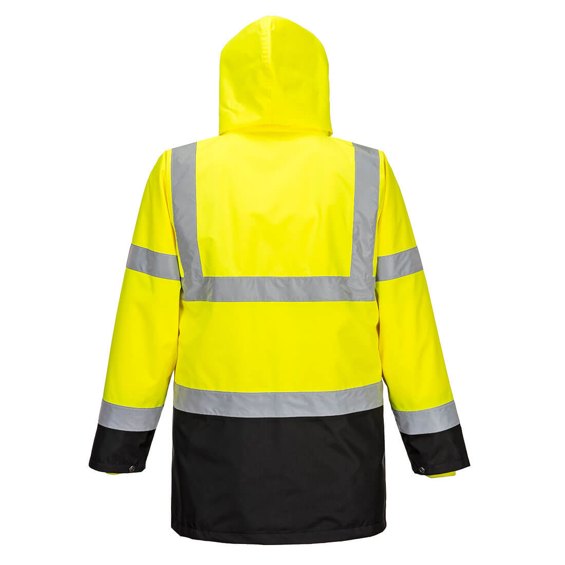 Kurtka ostrzegawcza 5 w 1 Essential — Yellow/Black - obrazek 2