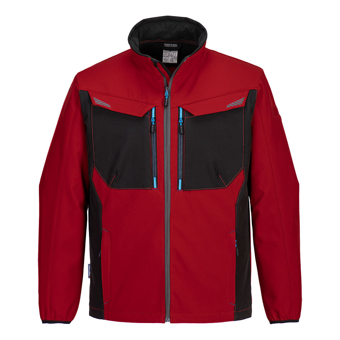 Softshell WX3 — Głęboki Czerwony