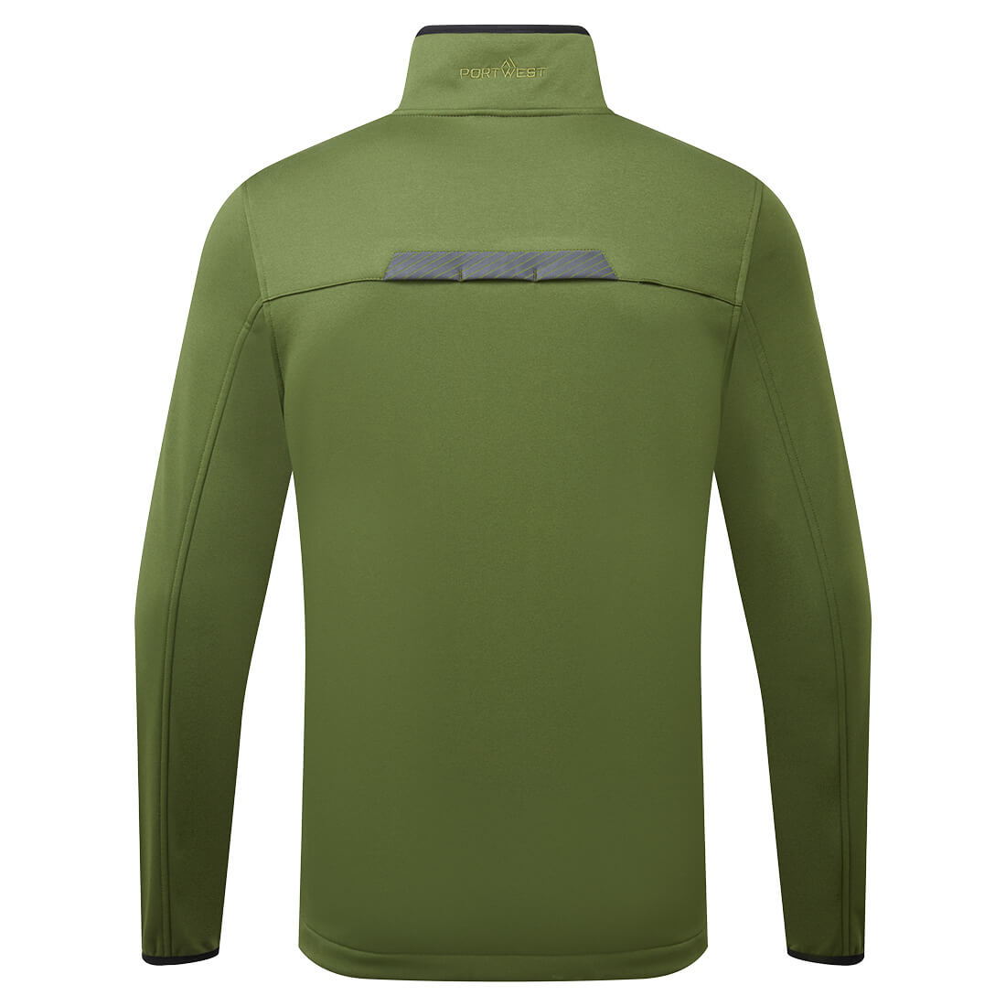 Polar WX3 Half Zip Tech — Oliwkowozielony - obrazek 2