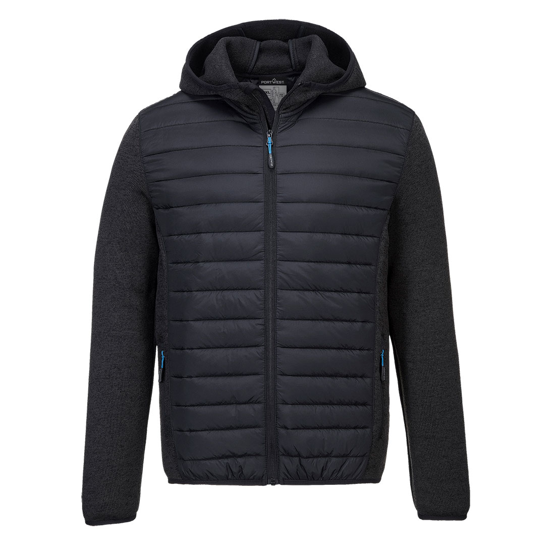 Bluza hybrydowa Baffle KX3 — Szary Melanż