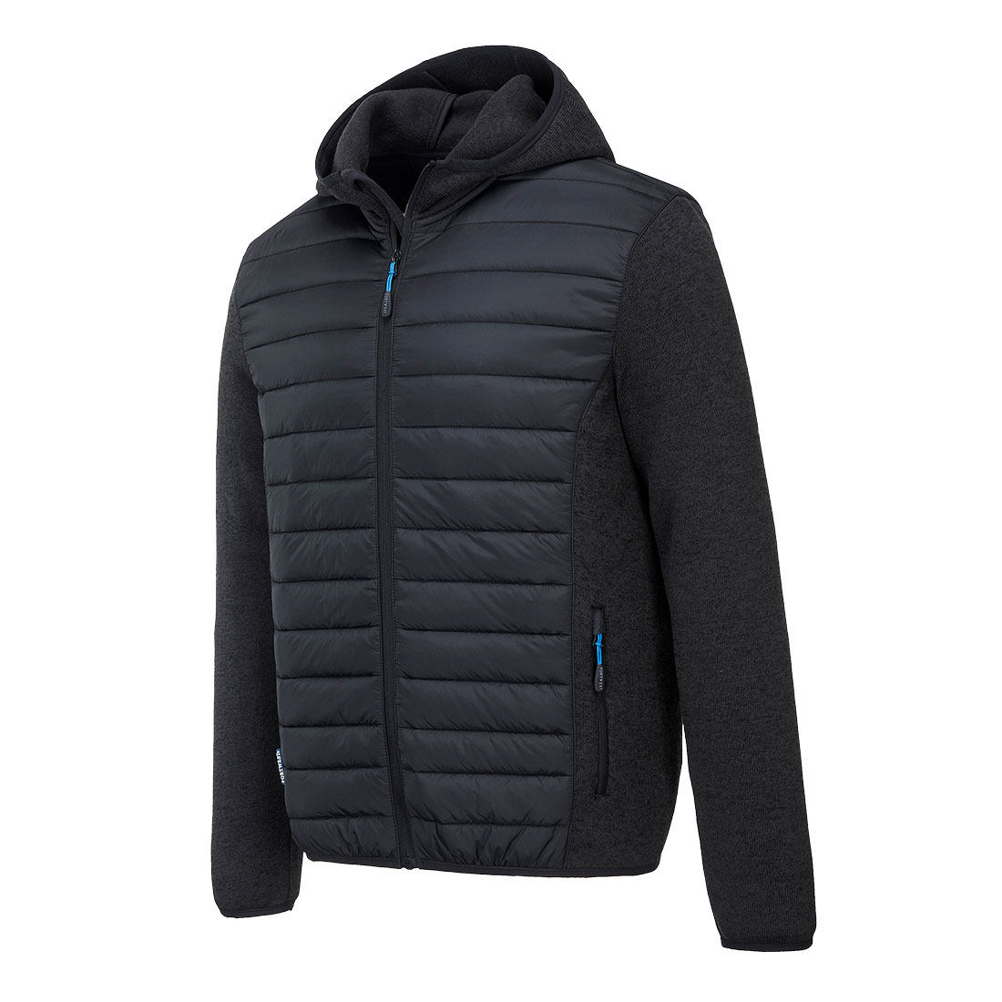 Bluza hybrydowa Baffle KX3 — Szary Melanż - obrazek 3