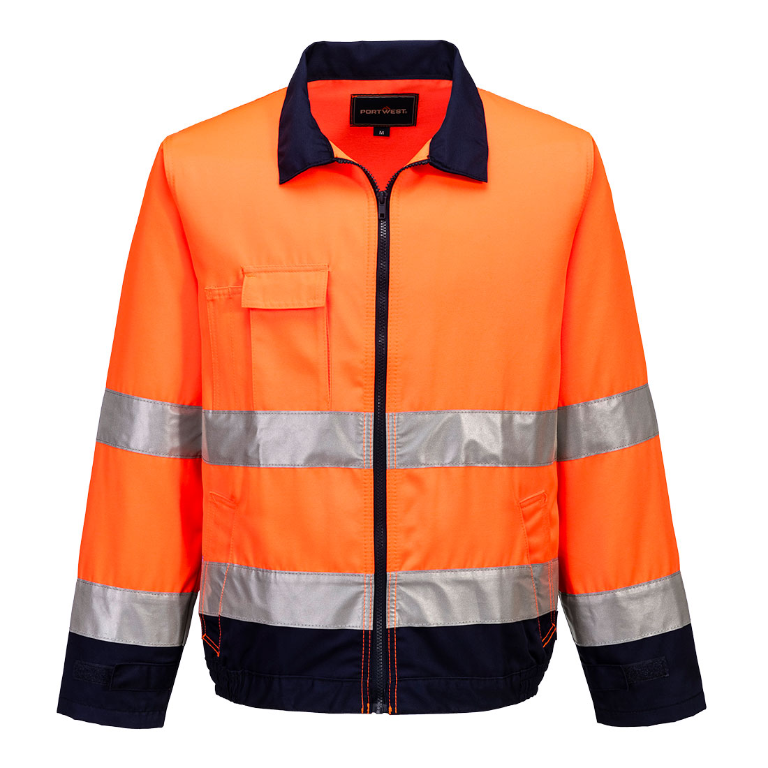 Bluza ostrzegawcza Madrid — Pomarańczowy / Granatowy
