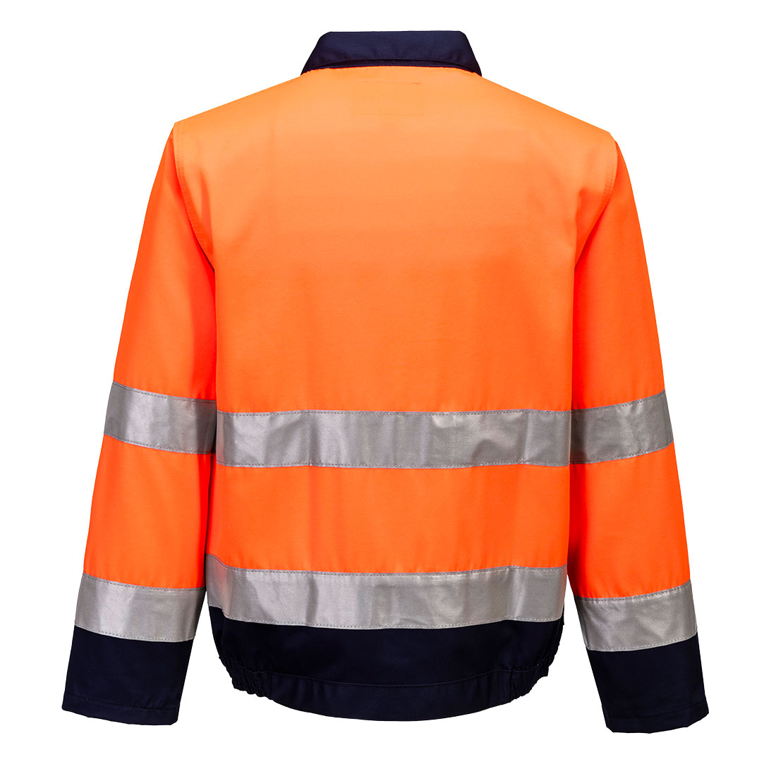 Bluza ostrzegawcza Madrid — Pomarańczowy / Granatowy - obrazek 2