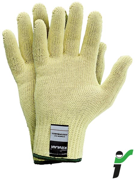 Rękawice ochronne dziane RJ-KEVLAR