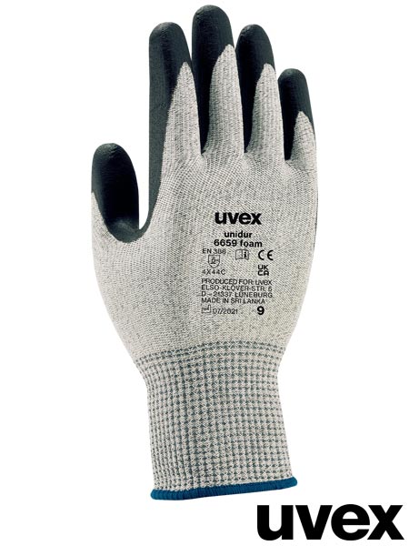 Rękawice ochronne UNIDUR 6659 FOAM RUVEX-UNI6659F