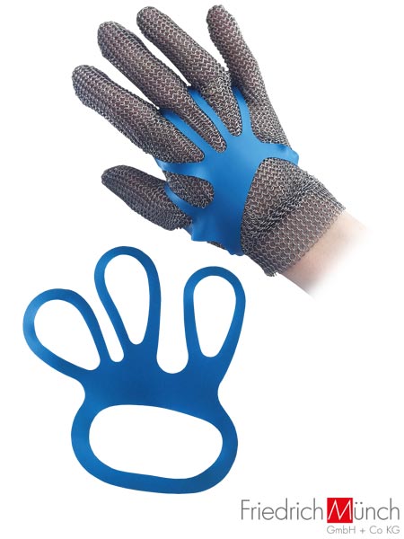 Nakładka na rękawice antyprzecięciowe RTENSIO-BLUE