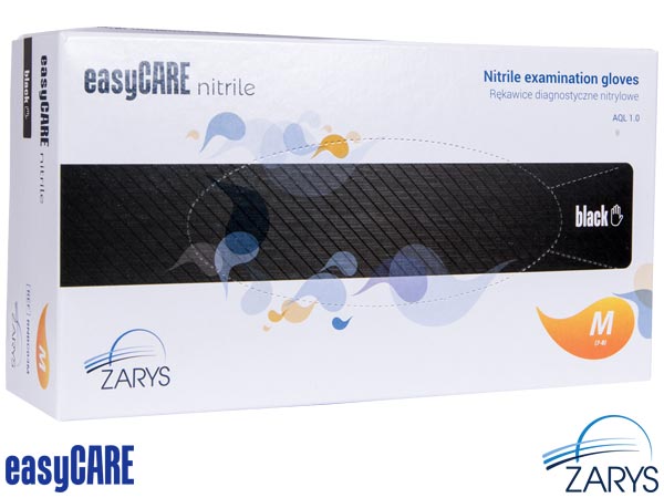 Rękawice nitrylowe - bezpudrowe, easyCARE RZ-NITEASY-PF
