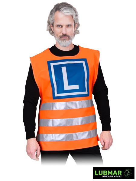 Narzutka ostrzegawcza z oznaczeniem nauka jazdy "L" KOS-ROAD-L