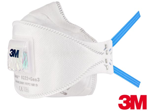 Półmaska filtrująca Aura™ 9322+Gen3 3M-MAS-P2-9322G3