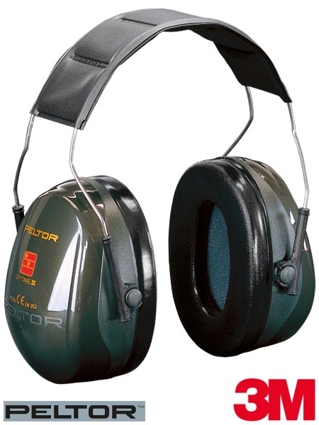 Ochronniki słuchu na pałąku nagłownym Peltor™ OPTIME™ II 3M-OPTIME2