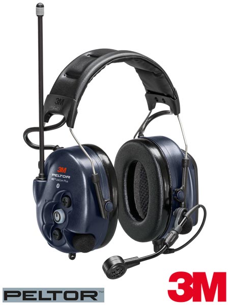Nauszniki 3M™ PELTOR™ WS™ LiteCom Plus PMR446 MHz, analogowe - nagłowne 3M-PELTOR-WS-LC