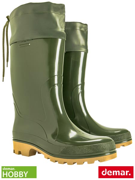 Buty męskie typu kalosz z kołnierzem BDGRANDS
