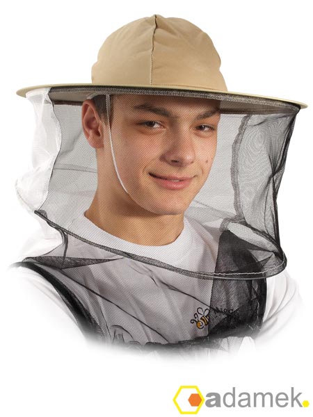 Kapelusz pszczelarski z gumką pod ramiona BEE-HAT65