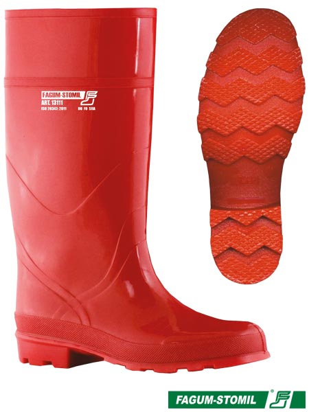 Buty zawodowe kwasoługoodporne 13111 F BFKD13111