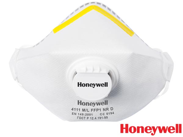 Półmaska przeciwpyłowa z zaworem Honeywell 4111 HW-MAS-P1-4111