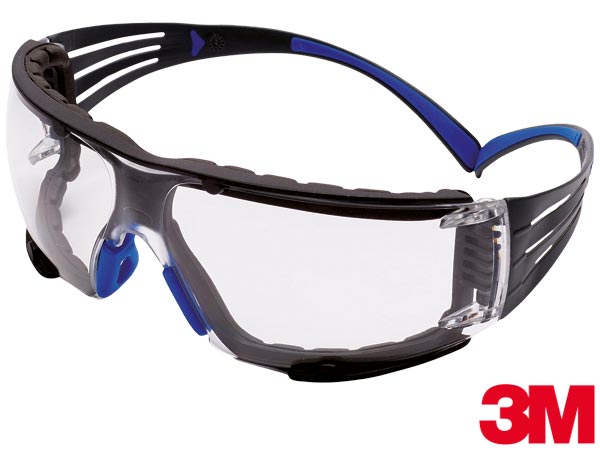 Okulary ochronne SecureFit™ 400 z powłoką Scotchgard™ z wkładką uszczelniająca 3M-OO-SF400U