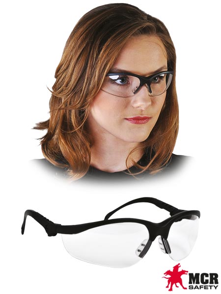Przeciwodpryskowe okulary ochronne w linii KLONDIKE Magnifier MCR-KLONDIKEM