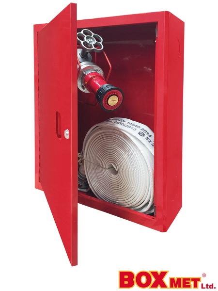 Hydrant wewnętrzny zawieszany z wężem płasko składanym BX-HW52