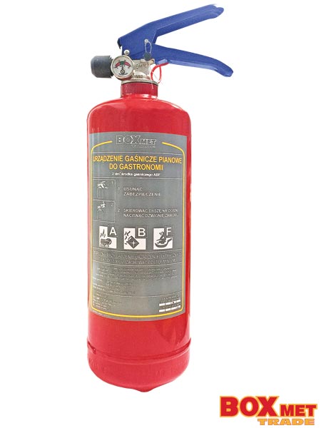 Urządzenie gaśnicze pianowe 2 kg BX-UGP-2XABF