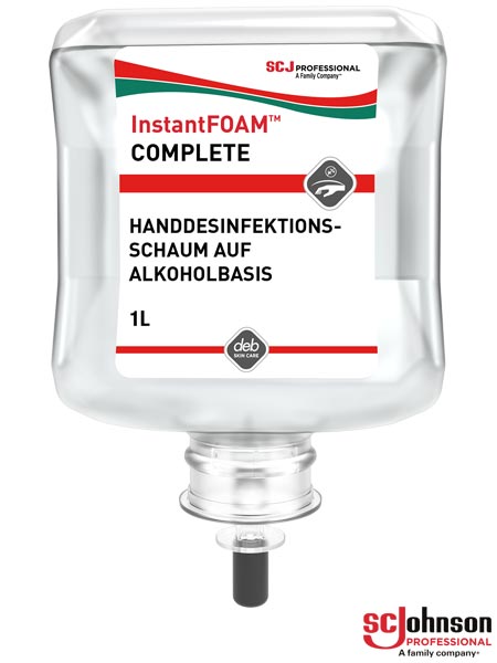 Środek do dezynfekcji rąk w postaci piany DEB INSTANT FOAM COMPLETE DS-COMPLETE