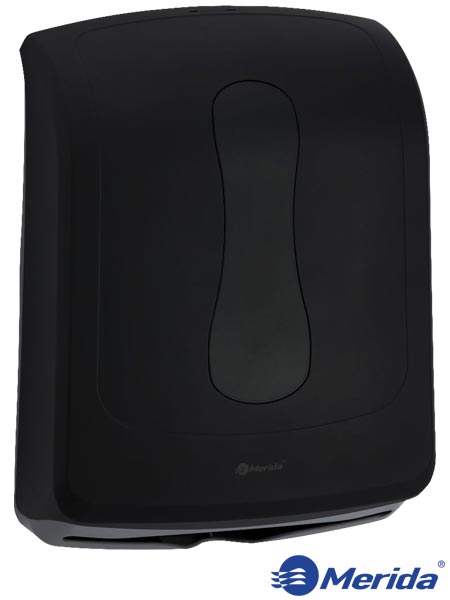 Pojemnik na ręczniki składane MAXI MERIDA AMADEUS SILKY BLACK HME-AMAD-REC