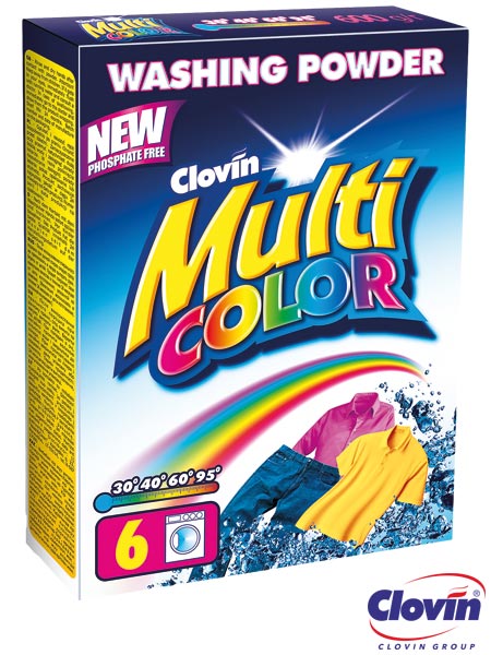 Proszek do prania CLOVIN MULTI COLOR HP-CLOVIN-MC
