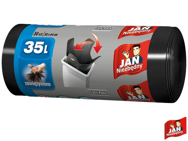 Worki na śmieci HD Easypack JAN-WOR-HD35
