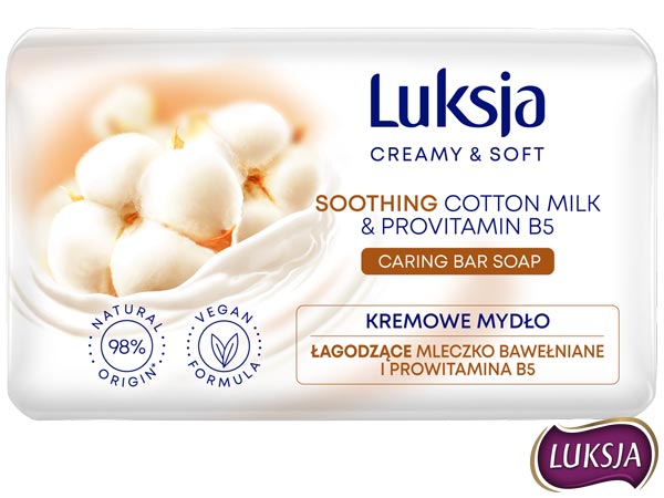 Kremowe mydła w kostce Luksja 90 g LUKSJA-MYD