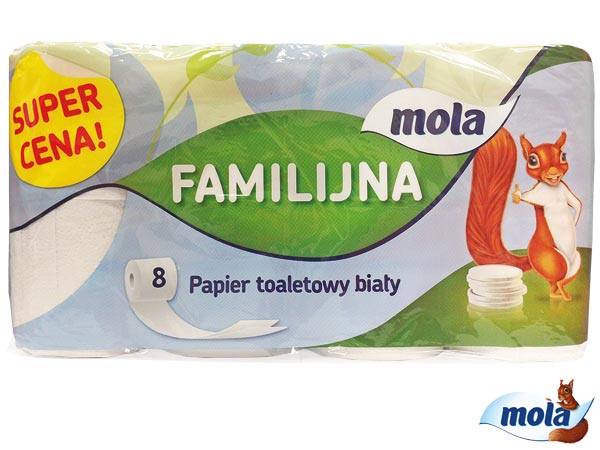 Papier toaletowy Mola Familijna MOLA-PAPFAM