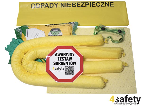 Zestaw sorbentów do chemii ADR - 25 l SORB-CHEM-SET25