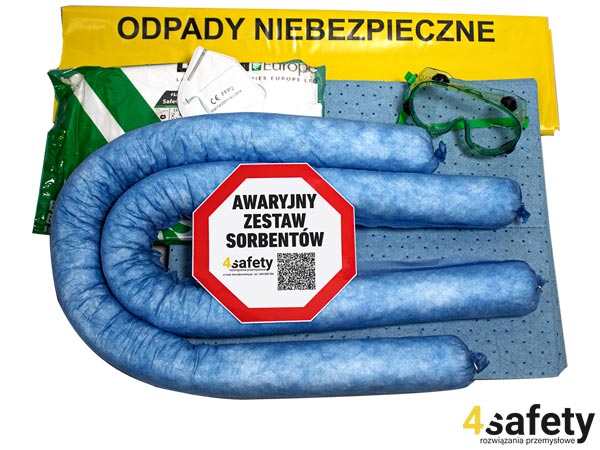 Zestaw sorbentów do olejów ADR - 25 l SORB-OIL-SET25