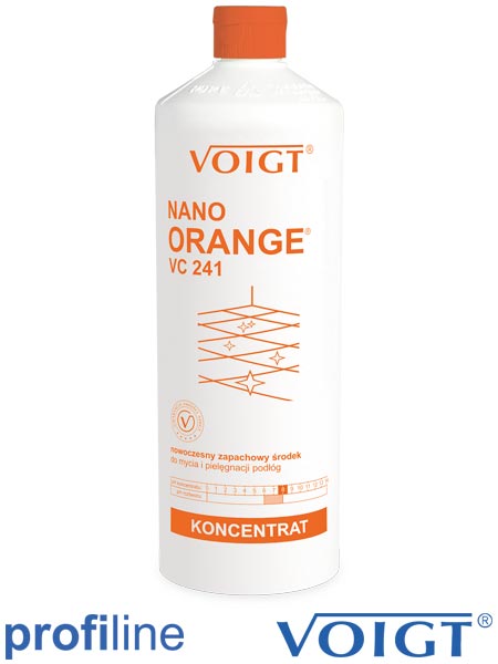 Nowoczesny, antystatyczny środek do mycia wszelkich powierzchni NANO ORANGE VC 241 V-NANO-ORANGE