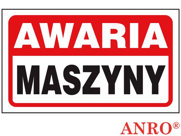 Znak "Awaria maszyny" ZZ-102