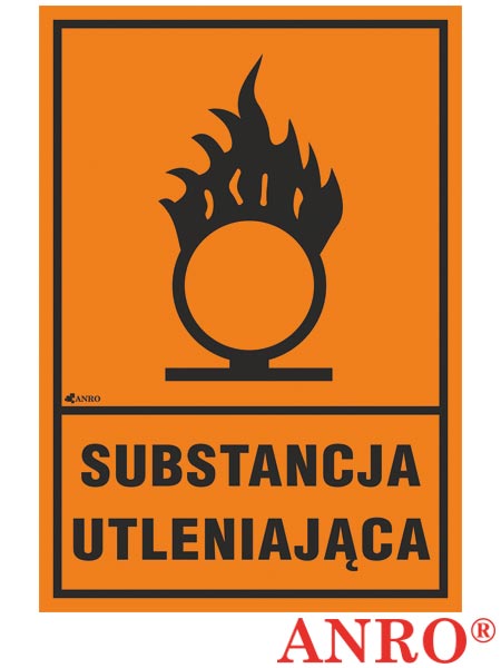 Oznakowanie substancji chemicznych "Substancja utleniająca" ZZ-127CH1