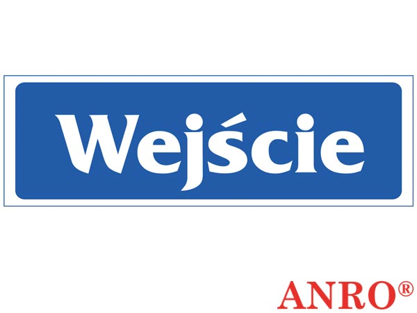 Znak "Wejście" ZZ-26