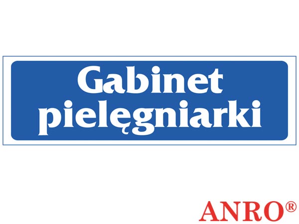 Znak "Gabinet pielęgniarski" ZZ-41