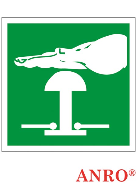 Znak ewaluacyjny "Zatrzymanie awaryjne" ZZ-4I