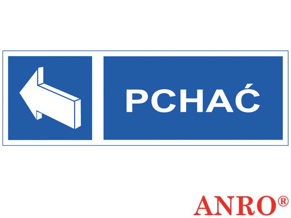 Znak "Pchać" ZZ-57