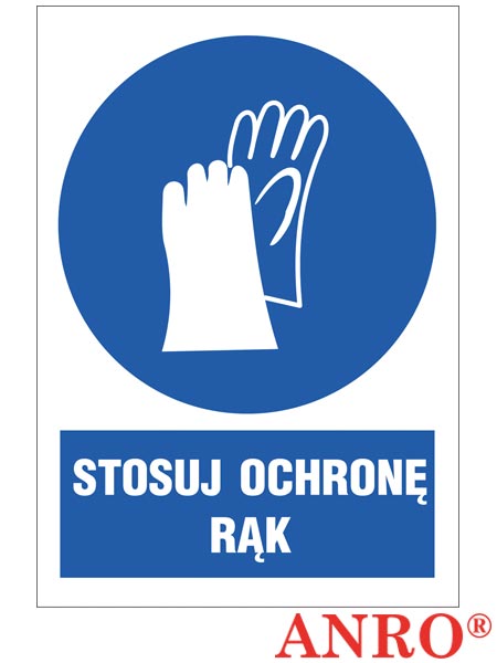 Znak BHP "Stosuj ochronę nóg" ZZ-7N-1