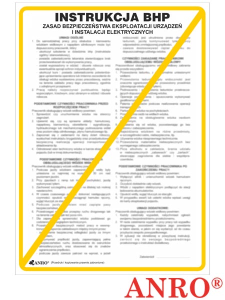Znaki bezpieczeństwa ZZ-IBN10